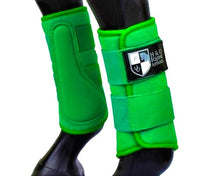 Load image into Gallery viewer, Emerald Green &quot;Air vent&quot; Brushing Boots