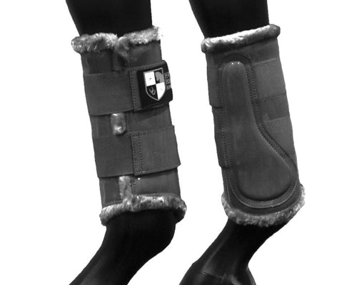 Charcoal Brushing Boots