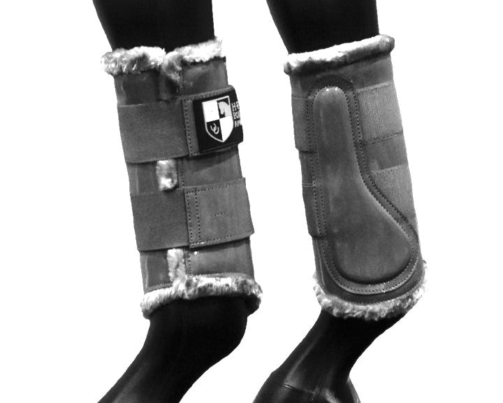 Charcoal Brushing Boots