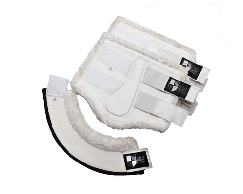 Deluxe White Set of 4 - Large Cob/Hack