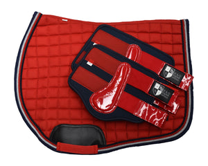Red and Navy Set - Large Pony/Small Cob