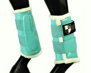 Turquoise brushing clearance boots