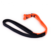 Load image into Gallery viewer, Navy &amp; Orange PVC Reins